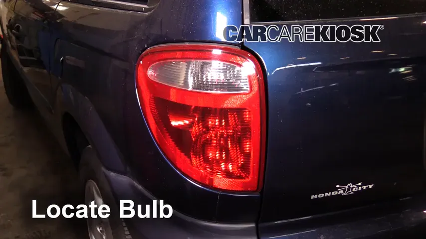2001 Dodge Caravan SE 2.4L 4 Cyl. Lights Tail Light (replace bulb)